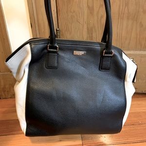 Kate Spade black and white bag